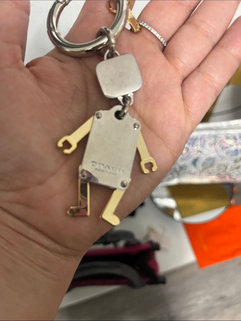 Coach robot bag charm - Picture 2 of 3